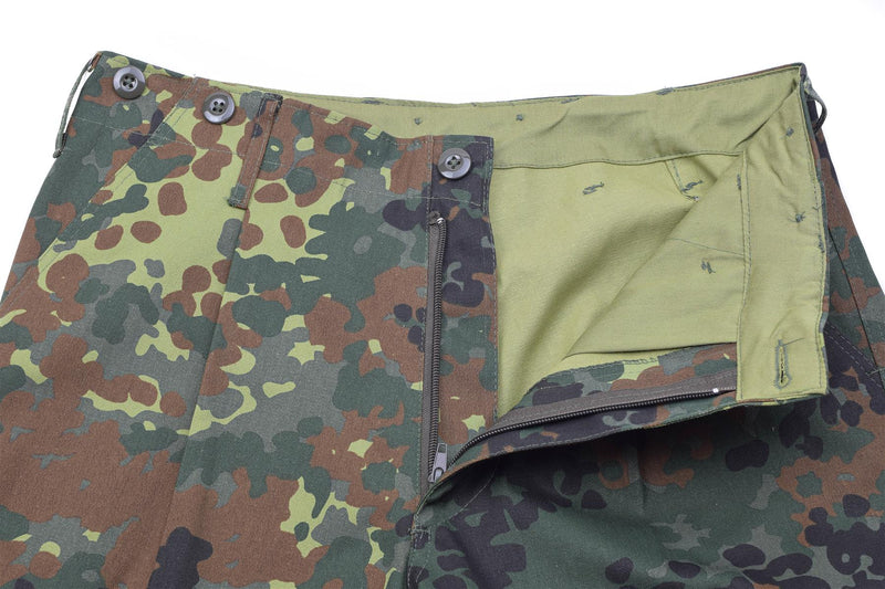 Tysk militär stil fältlastbyxor flecktarn camo stridsarmé acu byxor