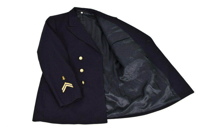 Original German Army Marines Dress Jacket Dark Navy Formal Uniform Military