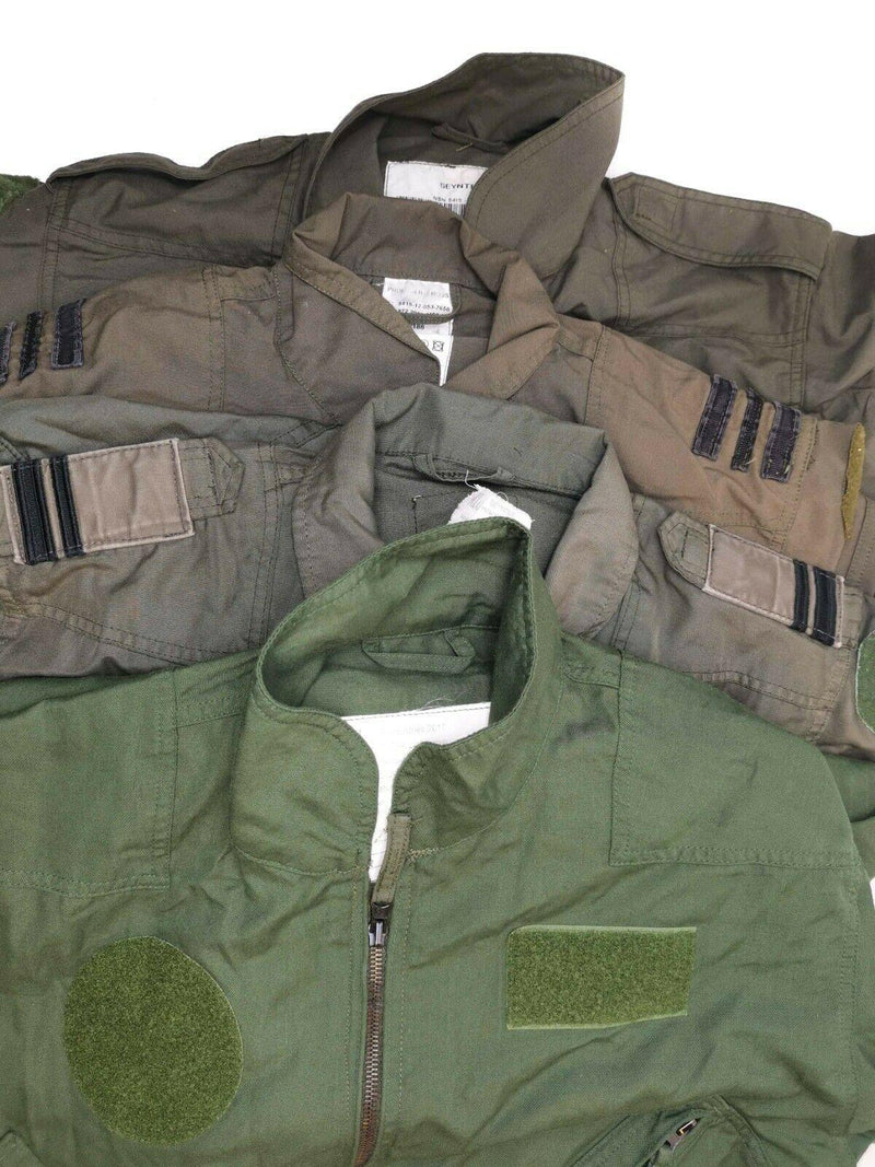 Original Dutch Army Coverall Aramid Carbon Fiber Flight Suit Pilot Fighter