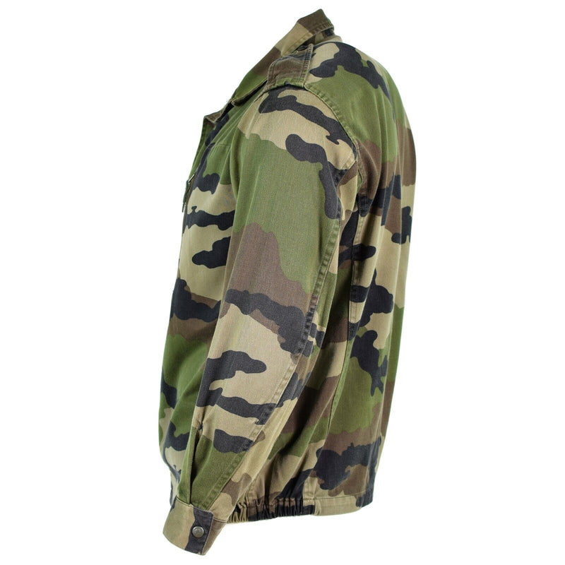 Äkta den franska armén F2 Combat Jacket trötthet ce camo militär fråga överskott