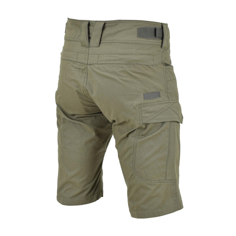 MFH Brand Military Style Shorts Bermuda Robust Cotton Ripstop Olive Uniform New