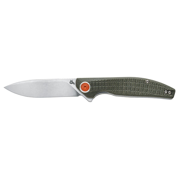 Fox Knives Artia BF-765 OD Folding Pocket Knife Point Rostfritt stål D2