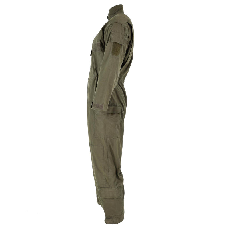 Original Österrikisk armé Coverall Olive Green Ripstop Jumpsuit Militäröverskott