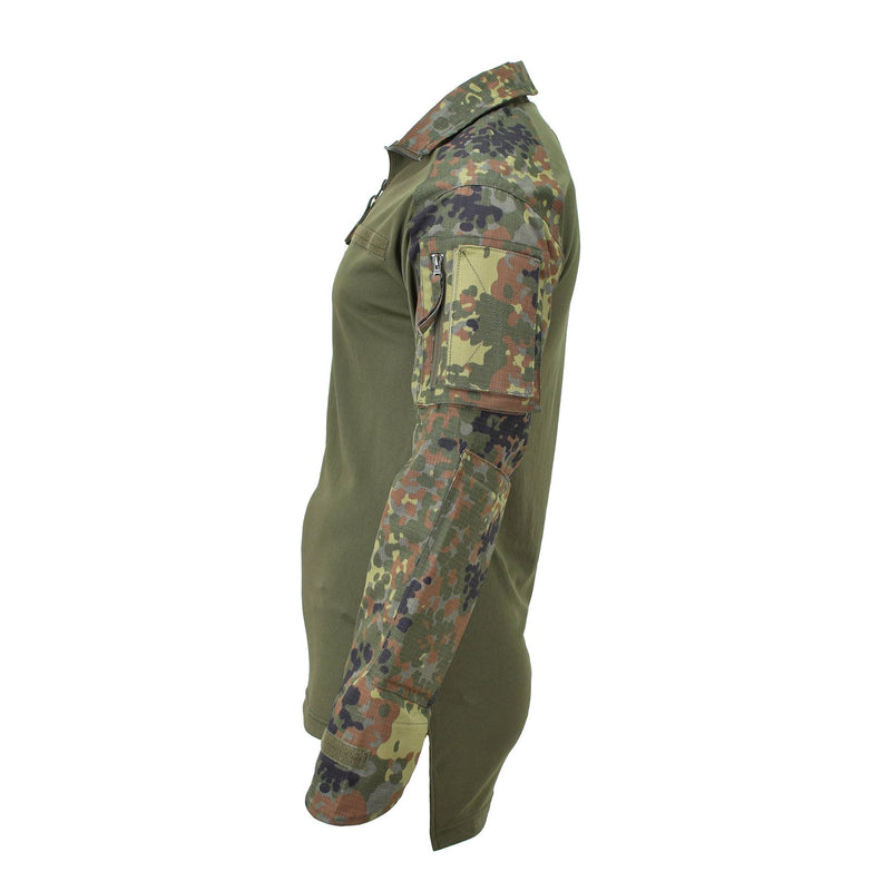 Tacgear Brand German Army Style Shirts Combat Troops Underwear Flecktarn Camo