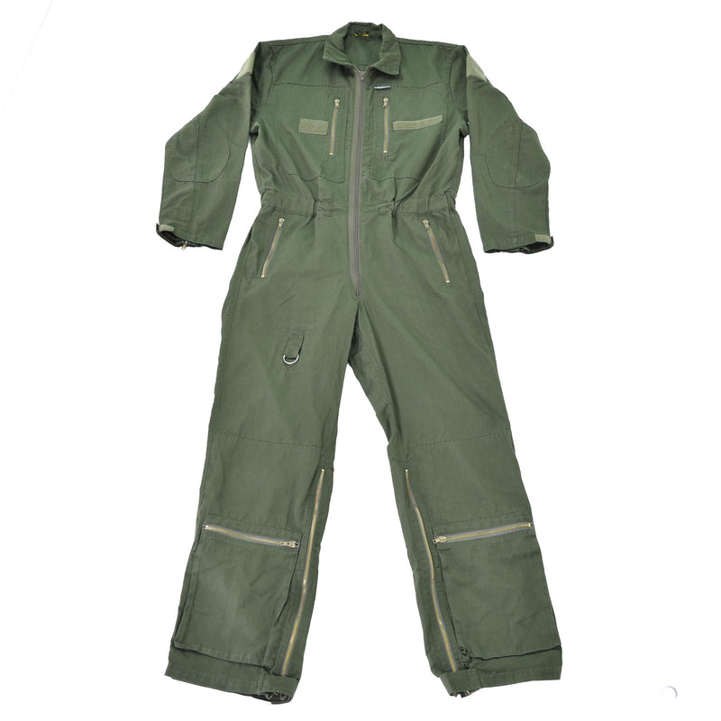 Original tjeckisk pilot Coverall Aramid värmebeständig övergripande OD -militäröverskott