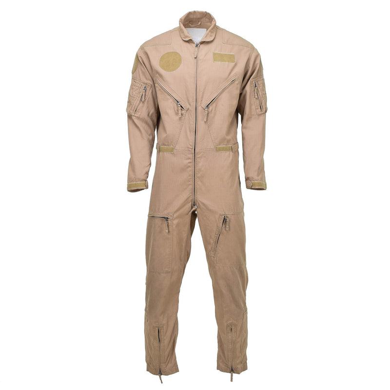 Original Dutch Army Coverall Air Forces Flyer Flight Suit Jumpsuit Aramid Khaki