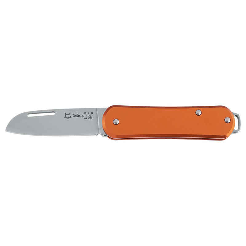 Räv knivar vulpis fx-vp108 eller fällbar fickkniv rostfritt stål n690co orange