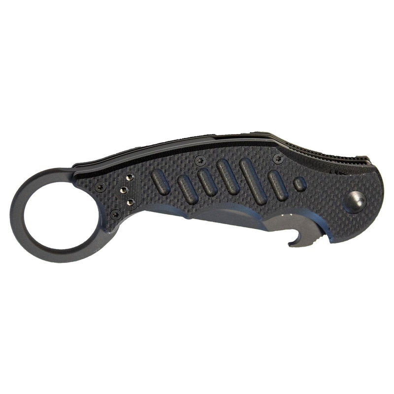 Räv knivar The Dart Tanto Pocket Knife rostfritt stål N690CO Black Idroglider