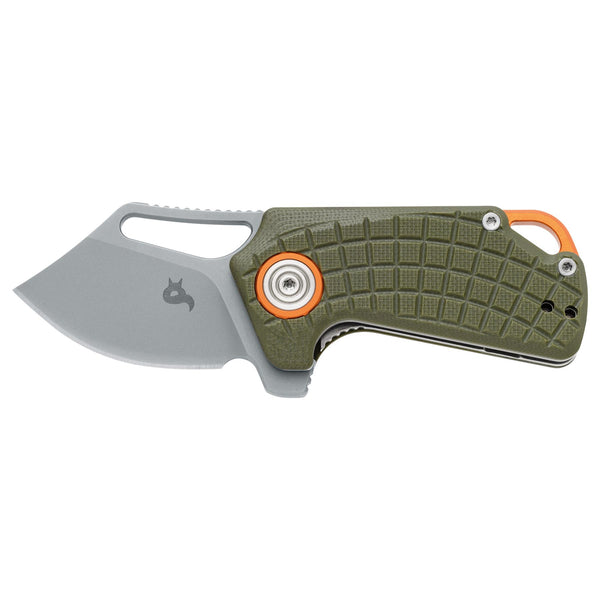 Fox Knives Puck BF-761 OD Folding Pocket Knife 58-60 HRC Rostfritt stål D2