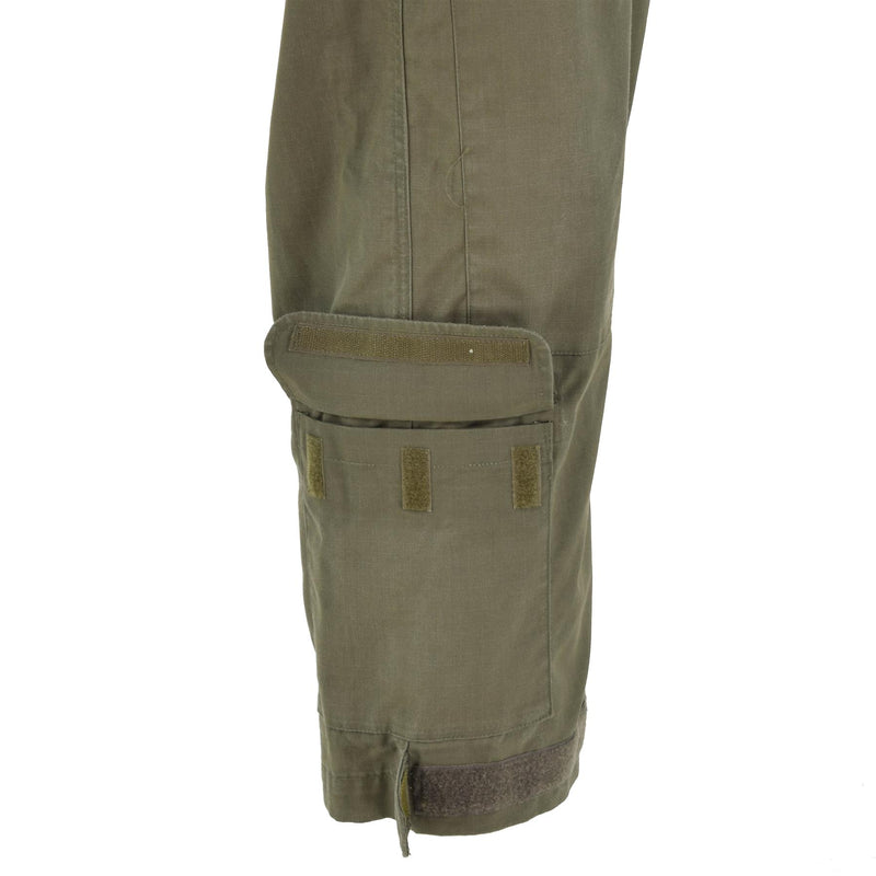 Original Österrikisk armé Coverall Olive Green Ripstop Jumpsuit Militäröverskott