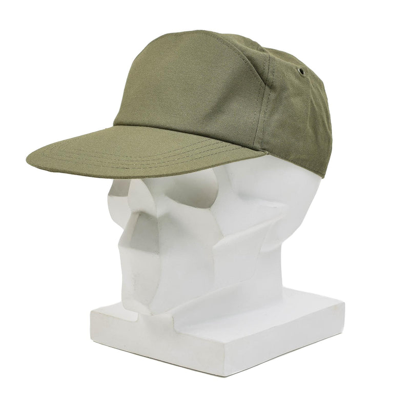 Original italiensk militärpilot Cap Classic Design Tactical Use Hållbar oliv