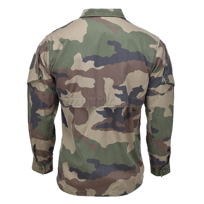 Original French Military Field Jacket Lätt RIPSTOP CCE CAMOUFLAGE SHIRTS