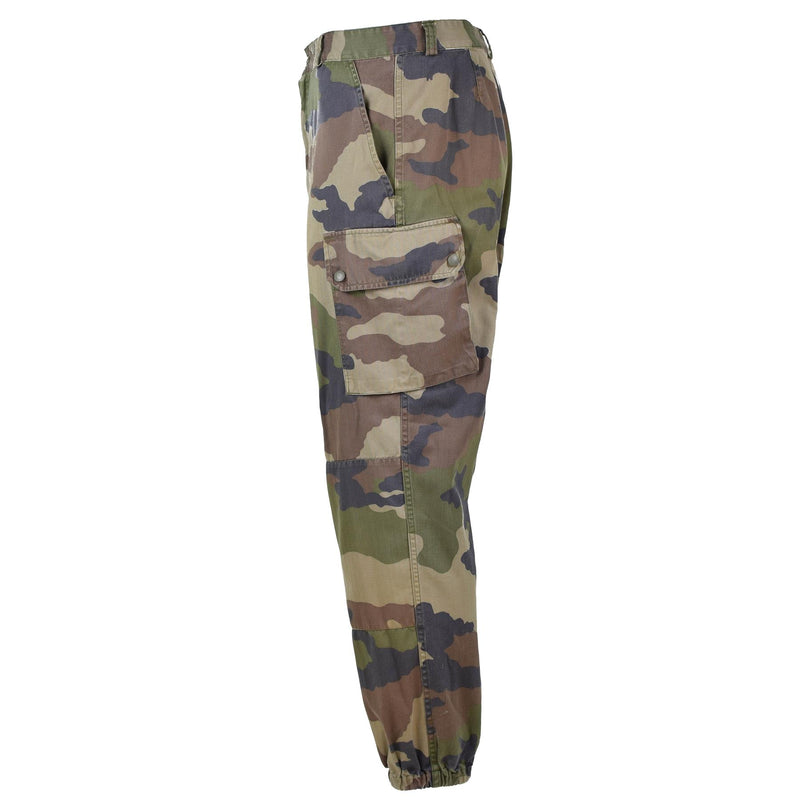 Äkta franska arméns stridsbyxor F2 Militär CCE Camo Cargo Field Trousers