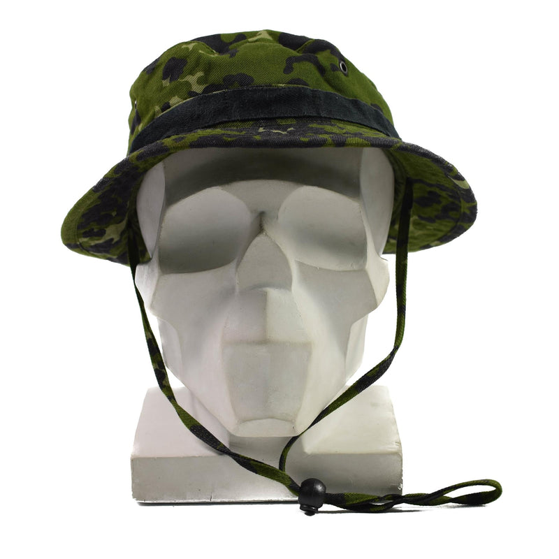 Äkta danska armé boonie hatt militär m84 flecktarn camo djungel sommar mössa