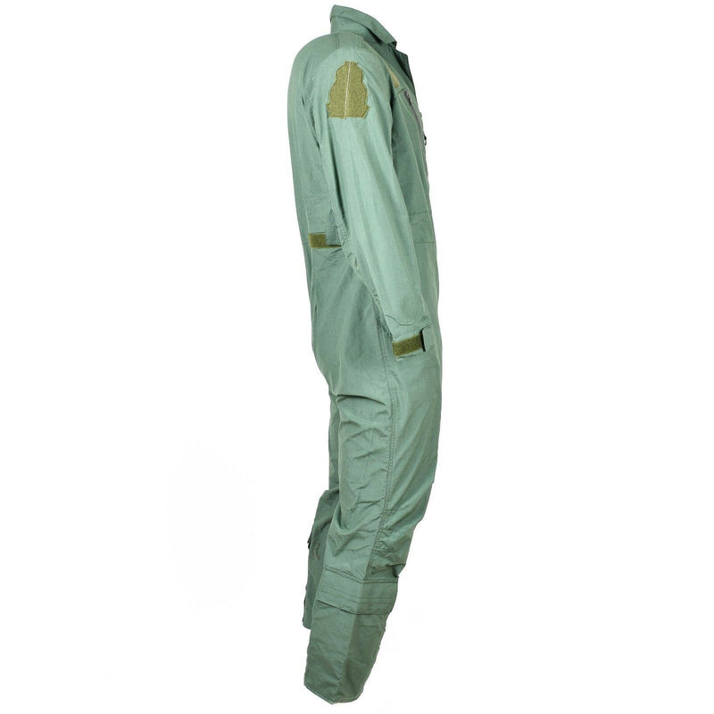 Original British Military Coverall Green Mk16 Nomex Flame-Resistent Jumpsuit