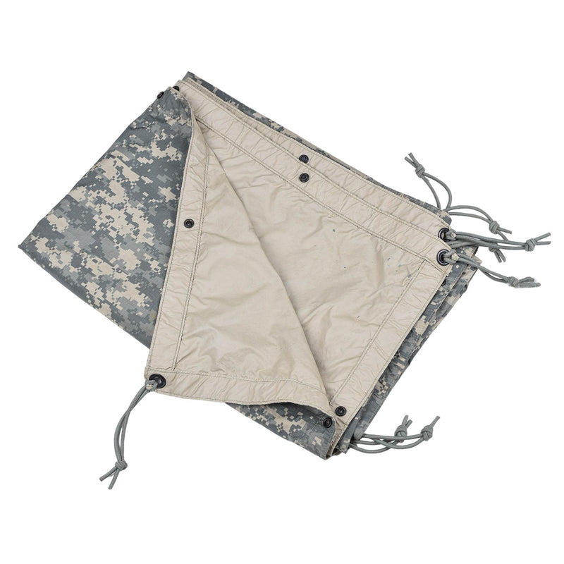 Original U.S. Army Reversible Tarp Ground Cover Filt Tactical Field Gear