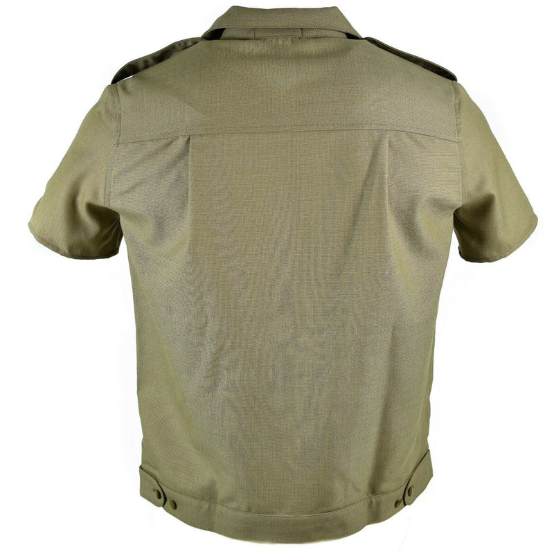 Äkta ungerska arméskjorta Khaki Officer Short Sleeve Ungern Military New