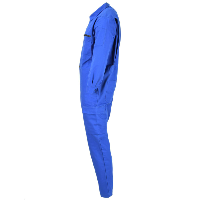 Äkta holländska arméns coverall jumpsuit blå pannare skyddande arbetsutrustning ny