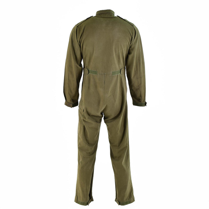 Original British Army Olive Green Suit Coverall Mechanics Jumpsuit Coveralls