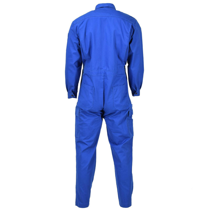 Äkta holländska arméns coverall jumpsuit blå pannare skyddande arbetsutrustning ny