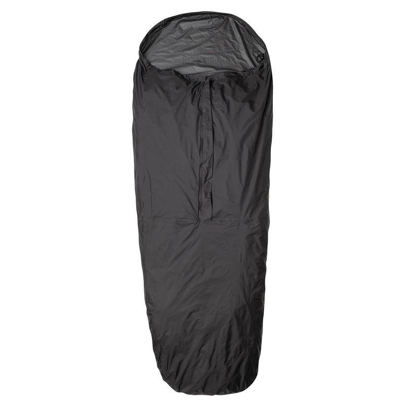 Snugpak Bivvi Bag Half Length Front Zipper Water Resistant Sleeping Bag Black