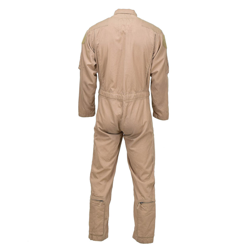 Original Dutch Army Coverall Air Forces Flyer Flight Suit Jumpsuit Aramid Khaki