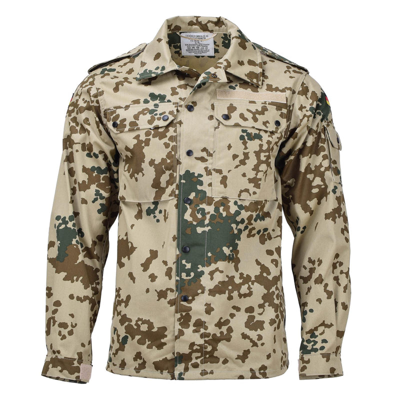 Leo Kohler Army Tropentarn Camo Tactical Shirts Field German Forces Army Style