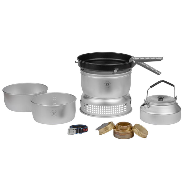 Trangia Cooking Spise Set Aluminium Mess Kit Ultralight Compact Outdoor Cookware