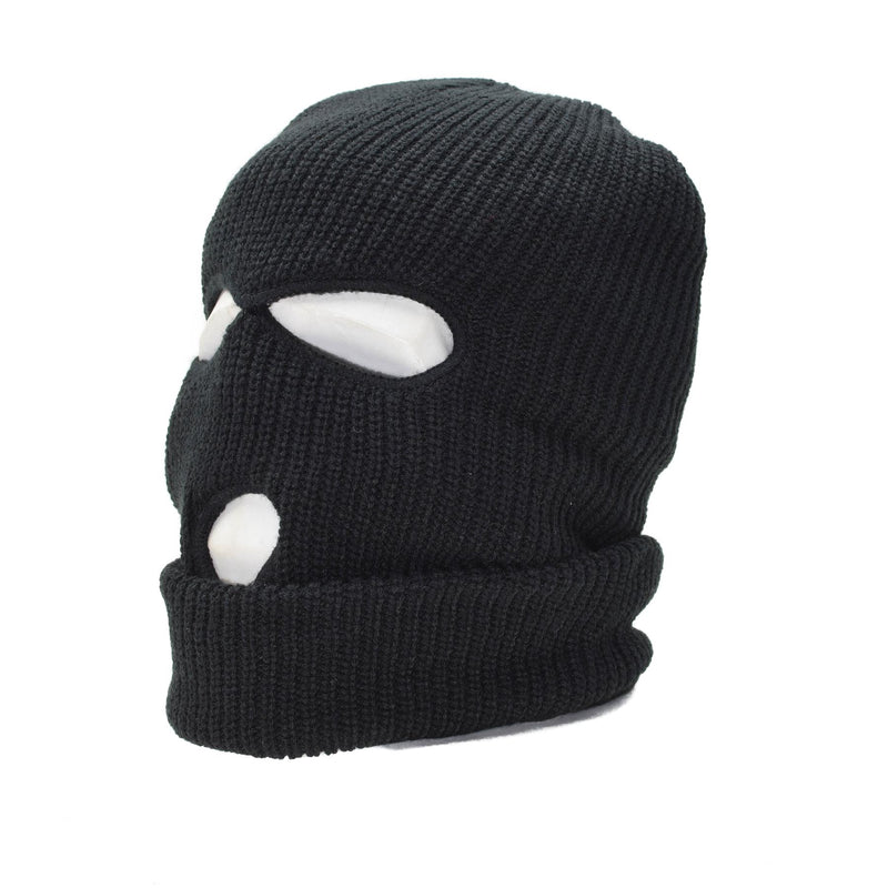 Märke Mil-Tec Balaclava 3 Holes Thinsulate ™ Black Face Mask Tactical Gear Winter