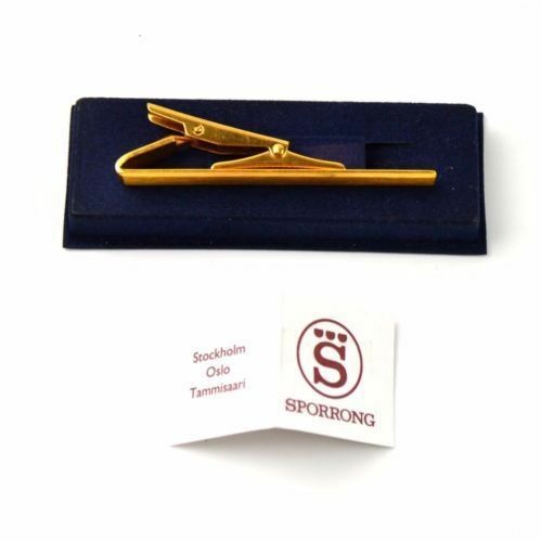 Original Scandinavia Sporrong Brand Tie Clip Sverige Army Air Forces Uniform