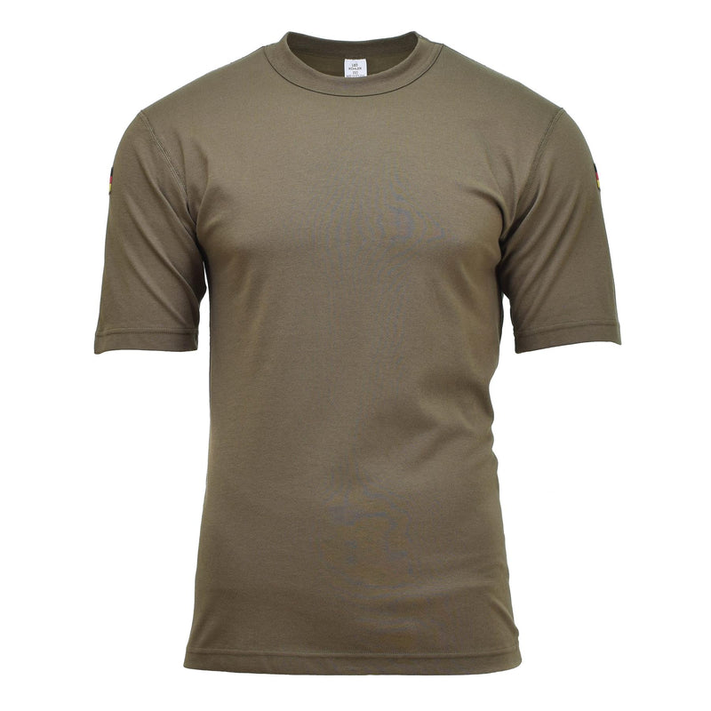 Leo Kohler Tactical Military T-shirts BW Kort ärm för tropisk oliv