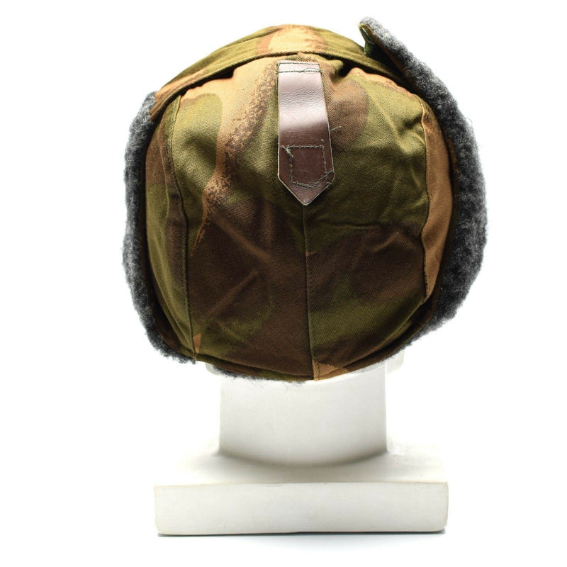 Original ungerska armén vinterhatt militär ushanka cap fallskärm