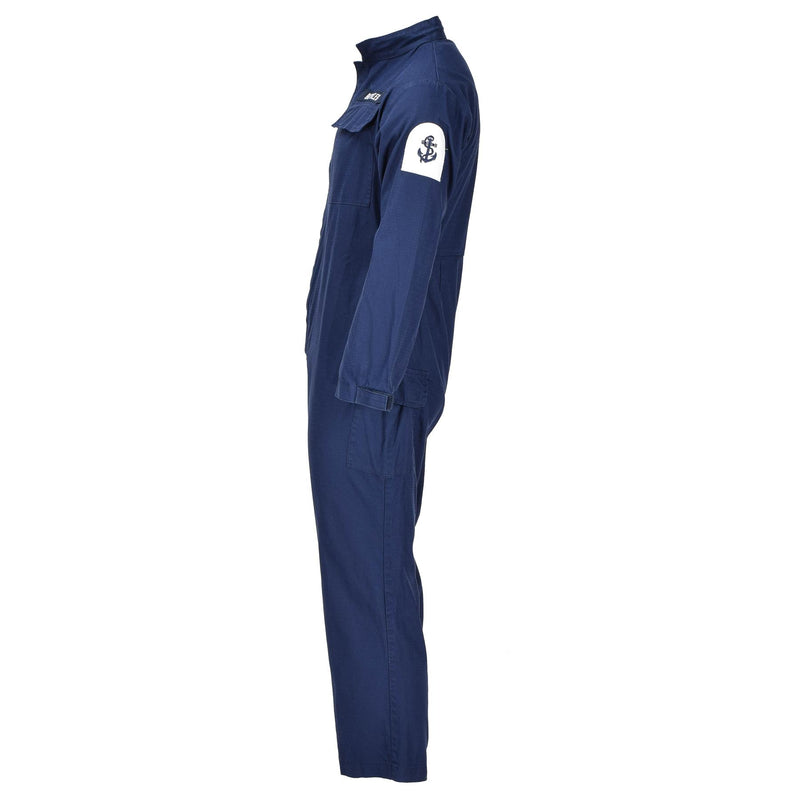 Original British Army Coverall Blue Uniform Fire Resistant Jumpsuit Ripstop