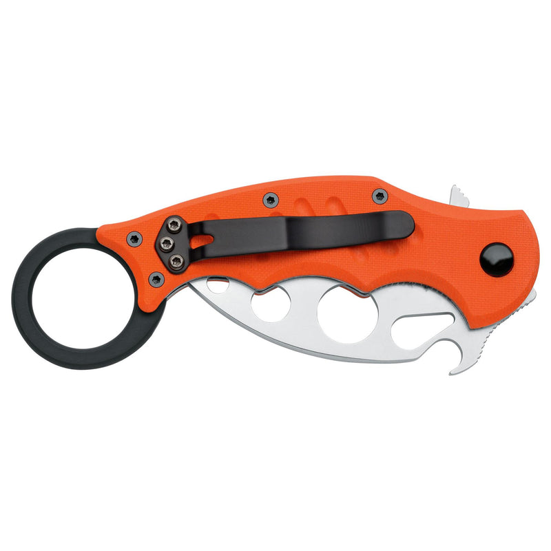 Fox Knives FX-599 TK Folding Karambit Knife AISI 420C rostfritt stålblad