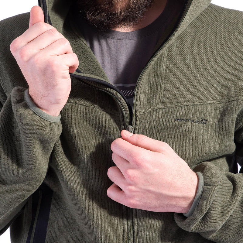 Pentagon Falcon Pro Tactical Sweater Army Style Bodywarmer Hoodie Sticked Fleece