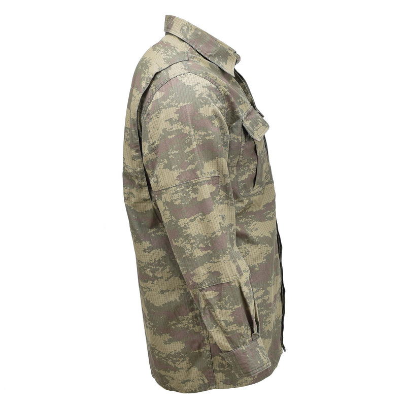 Original turkiska militära skjortor Ripstop Lightweight Tactical torra ökenkamo