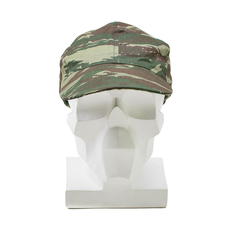 Original grekiska arméfält trupper mössa ödla camo hatt Grekland militäröverskott