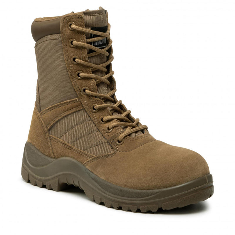 Hi-Tec vandringsstövlar Magnum Centurion 8.0 Coyote Tactical Footwear Side Zip New