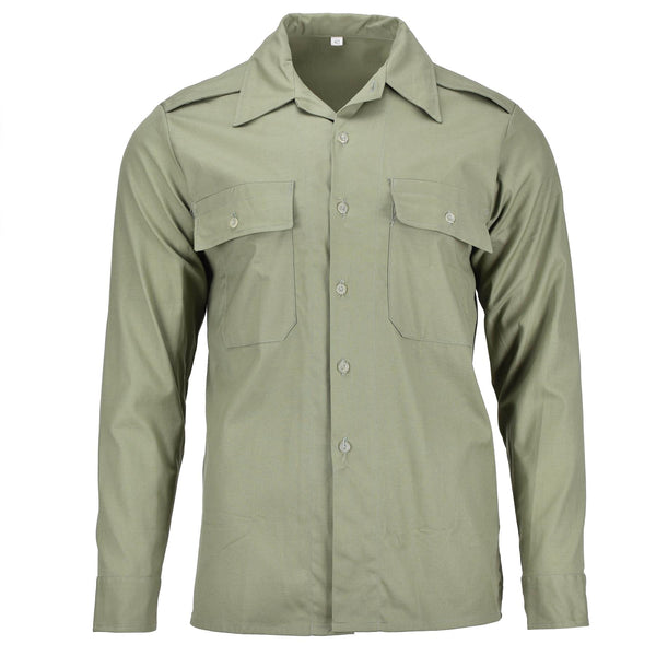 Original Ungern Military Combat Shirt Olive Long Sleeve With Pockets Field New