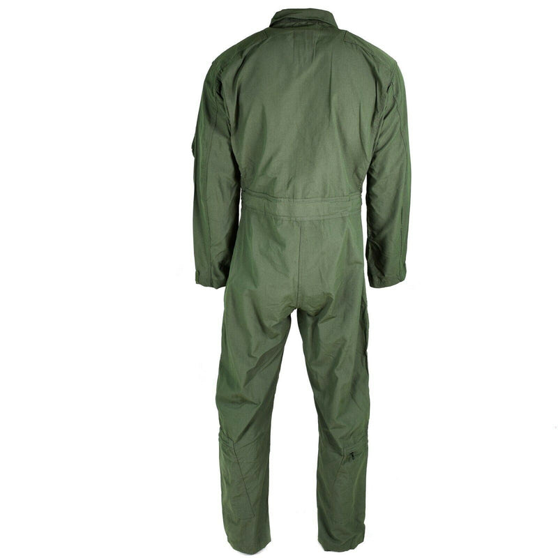 Äkta amerikansk arméomslag USAF CWU-27/P Flight Suit Green Nomex Fire Resist