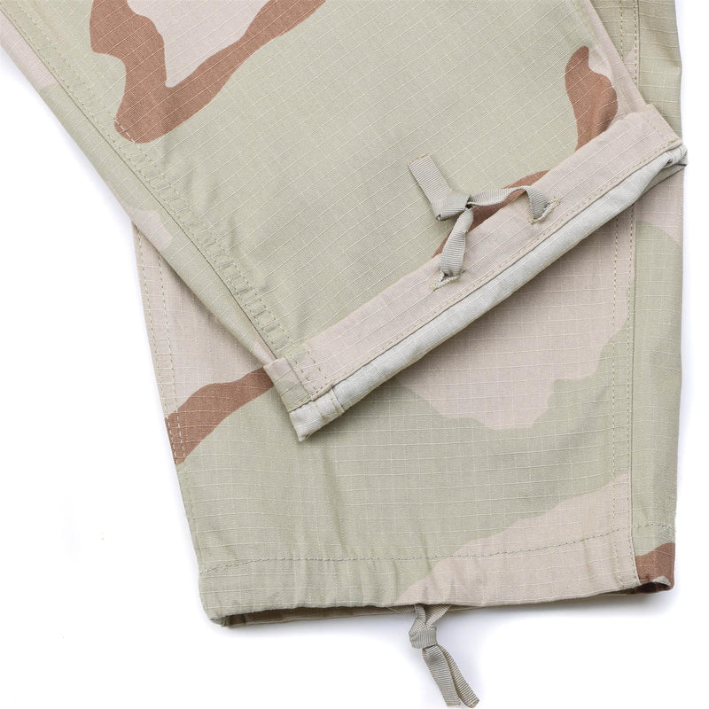 Mil-Tec Brand U.S. Army Style Cargo Pants 3-Color Desert Camouflage BDU Mönster