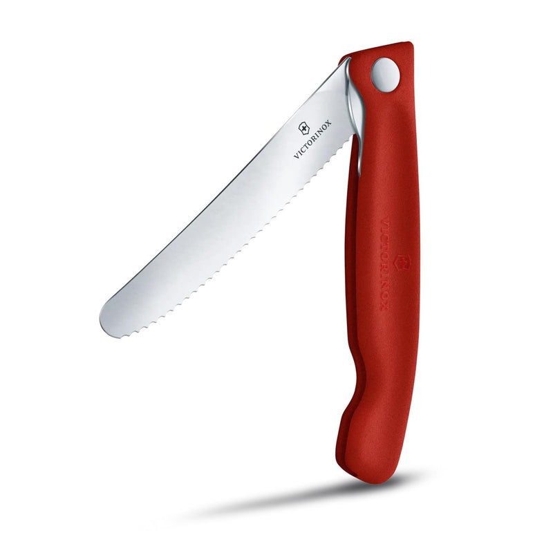 Victorinox Swiss Classic Folding Paring Knife rostfritt stål Bladröd