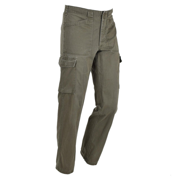 Original Österrikisk armélastarbete Pants Olive Field Service Classic byxor