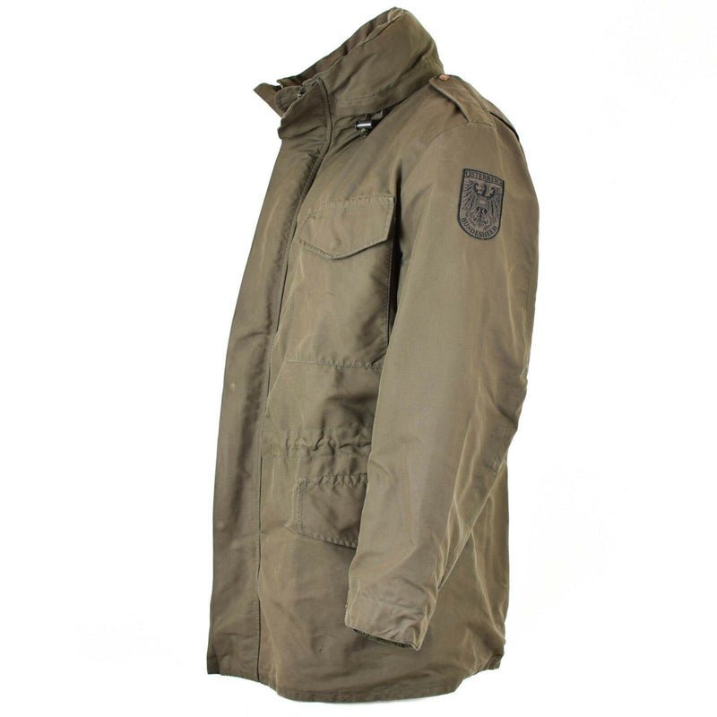 Äkta österrikiska arméstrid M65 Jacket Goretex Military Olive Parka Waterproof