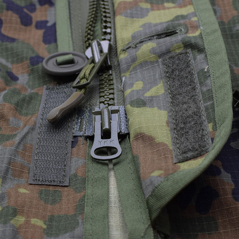 TACGEAR Brand tysk militär stil smock jacka commando flecktran ykk dragkedja