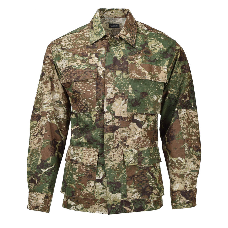 Mil-Tec Military US BDU Field Tactical Jacket R/S Camouflage Uniform RipStop