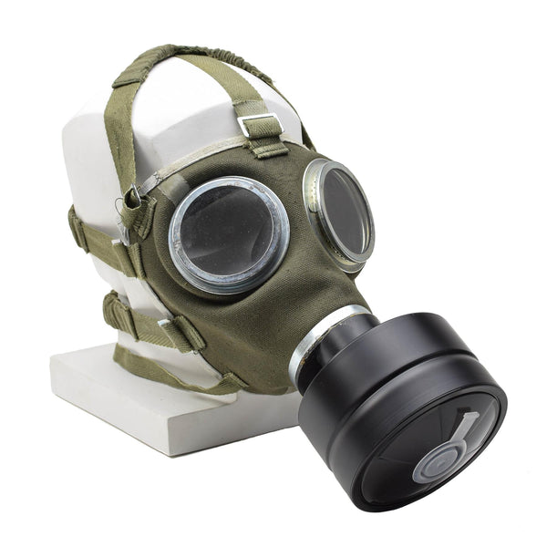 Original ungerska militärgasmask M67 andningsskydd Vintage Armé