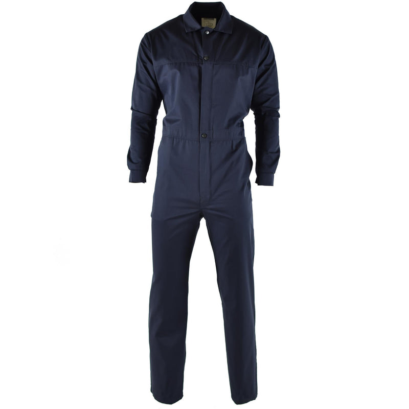 Äkta holländska marinen Coverall Military Issue Army Jumpsuit Blue övergripande ny