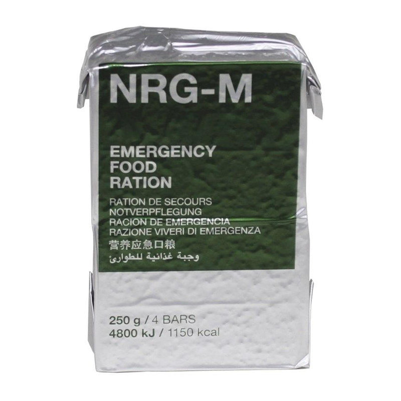 Trek'n Eat NRG-M Army Emergency Survival Food Pack Prepper redo att äta 275G