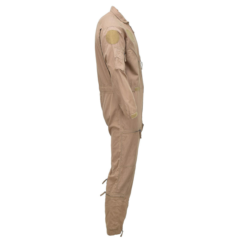 Original Dutch Army Coverall Air Forces Flyer Flight Suit Jumpsuit Aramid Khaki